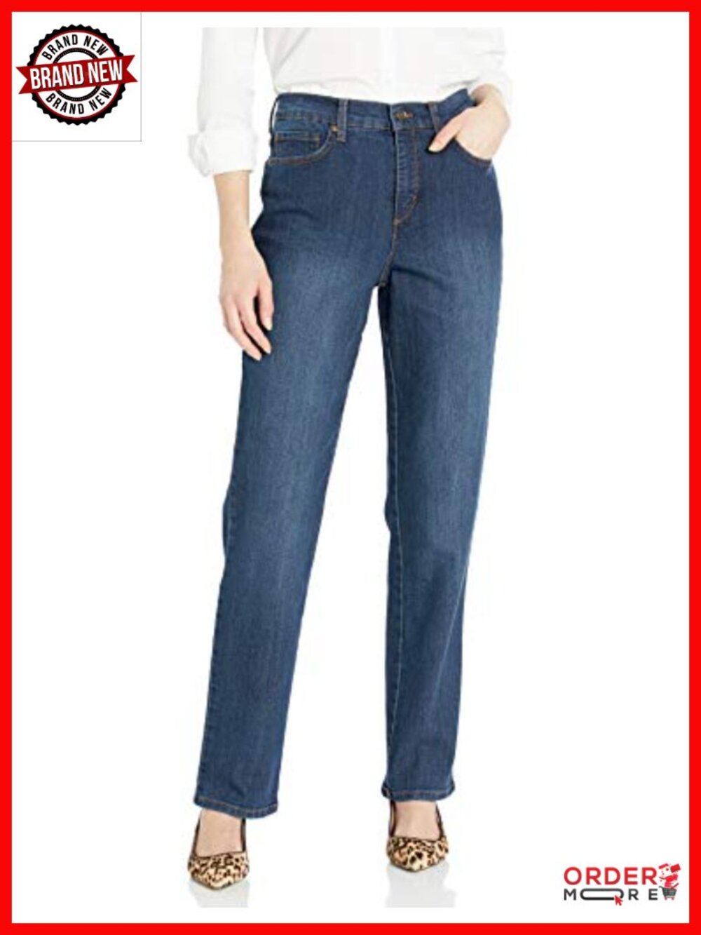High Rise Tapered Jeans Petite 72% Cotton 26% Polyester 2% Spandex